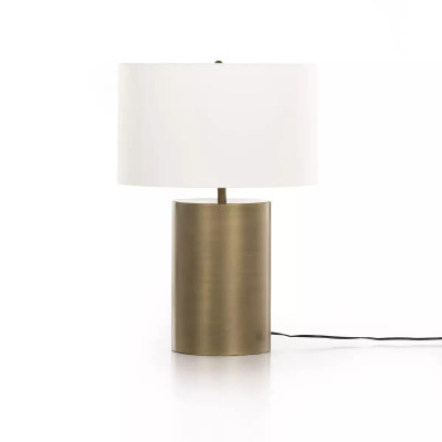 Four Hands Cameron Table Lamp - Light Antique Brass