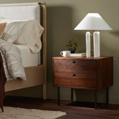 Four Hands Carlisle Nightstand - Russet Oak