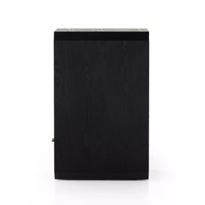 Four Hands Caspian End Table - Black Ash