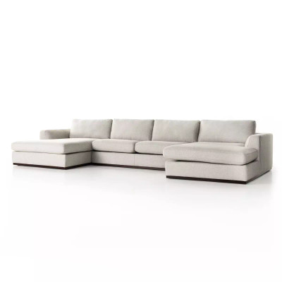 Four Hands Colt 3 - Piece U Sectional - Aldred Silver