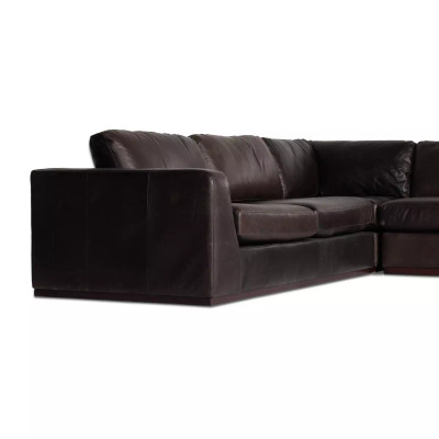 Four Hands Colt 4 - Piece Sectional - Right Chaise - Heirloom Cigar