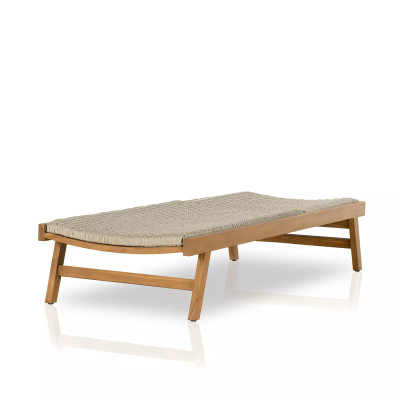 Four Hands Delano Outdoor Chaise - Natural Teak