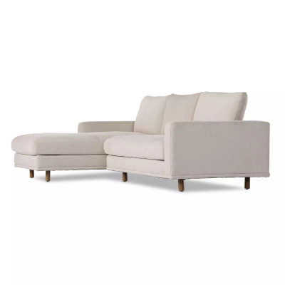 Four Hands Dom 2 - Piece Sectional - Left Chaise - Bonnell Ivory (Closeout)