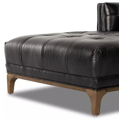 Four Hands Dylan Chaise Lounge - Rider Black