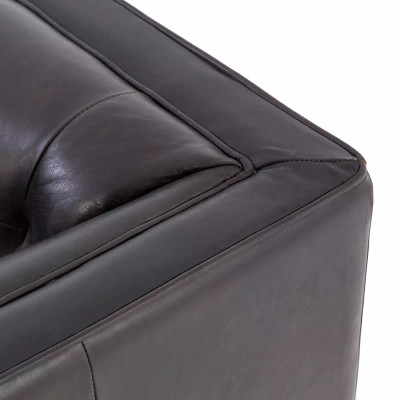 Four Hands Dylan Chaise Lounge - Rider Black