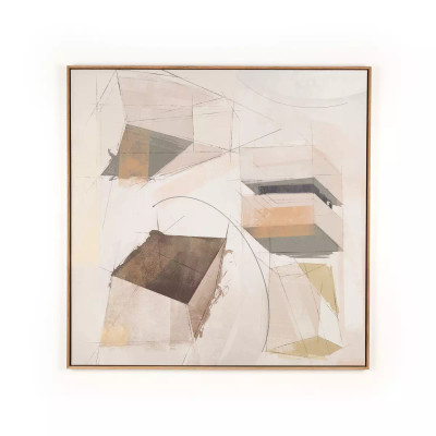 Four Hands Escalate I by Coup D'esprit - 40"X40"