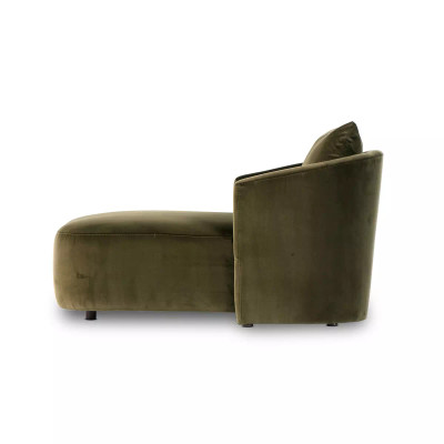 Four Hands Farrah Chaise Lounge - Surrey Olive