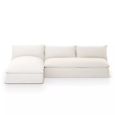 Four Hands Grant Outdoor 2 - Piece Sectional - Faye Cream