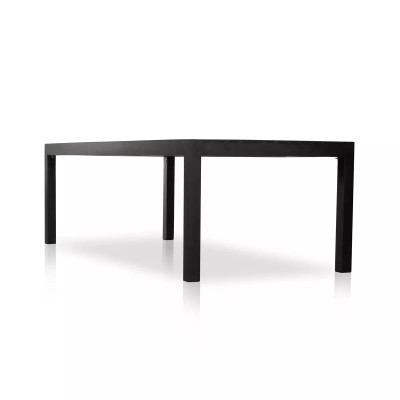 Four Hands Isador Dining Table - Black Wash Polar - 96"