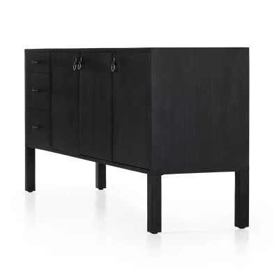Four Hands Isador Sideboard - Black Wash Poplar
