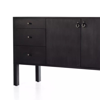 Four Hands Isador Sideboard - Black Wash Poplar