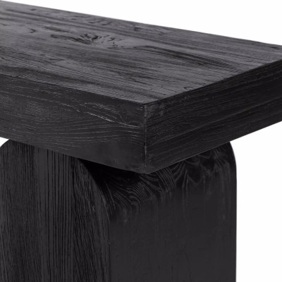 Four Hands Keane Console Table - Black Elm