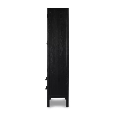 Four Hands Laker Cabinet - Black Oak