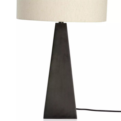 Four Hands Leander Table Lamp - Dark Antique Pewter