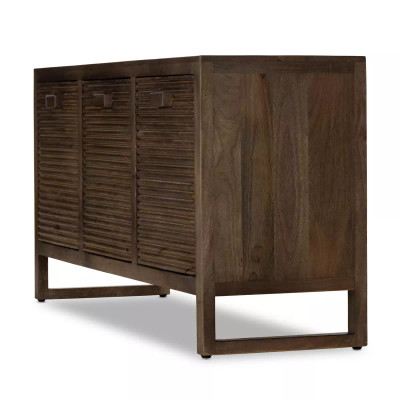 Four Hands Lorne Media Console - Dusty Reeded Brown