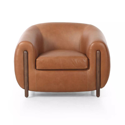 Four Hands Lyla Chair - Valencia Camel