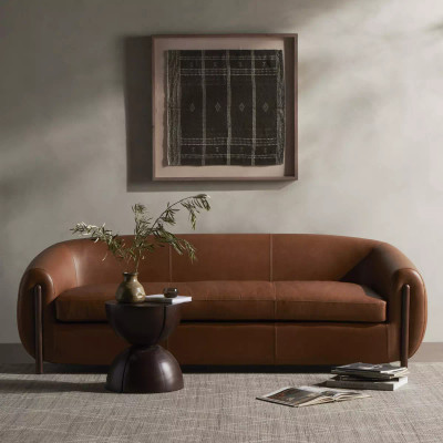 Four Hands Lyla Sofa - Valencia Camel