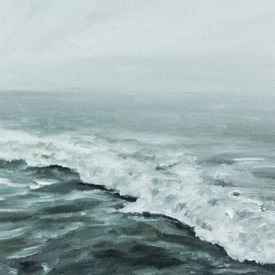 Four Hands Morning Waves by Shaina Page - 30"X40"