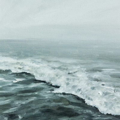 Four Hands Morning Waves by Shaina Page - 40"X60"