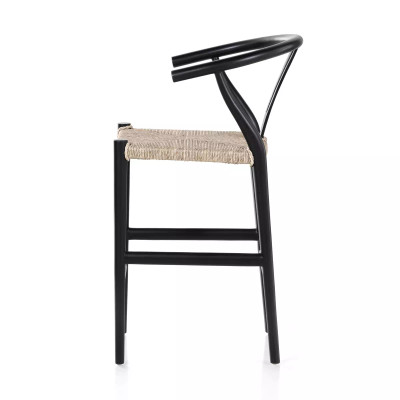 Four Hands Muestra Counter Stool - Black Teak