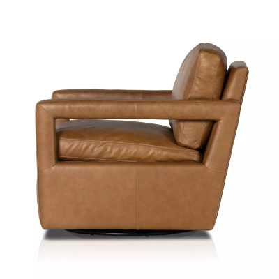 Four Hands Olson Swivel Chair - Sonoma Butterscotch