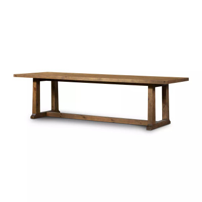 Four Hands Otto Dining Table - 110" - Honey Pine