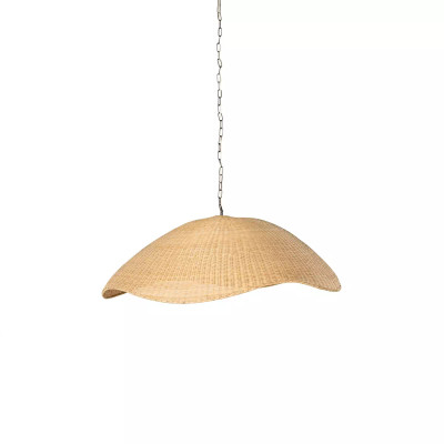 Four Hands Overscale Woven Rattan Pendant