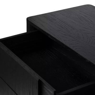 Four Hands Pollard Media Console - Brushed Ebony Oak