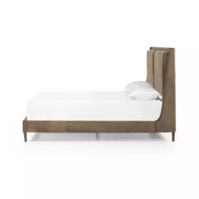 Four Hands Potter Bed - King - Surrey Olive