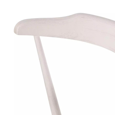 Four Hands Ripley Dining Chair - Off White - Cream Shorn Sheepskin