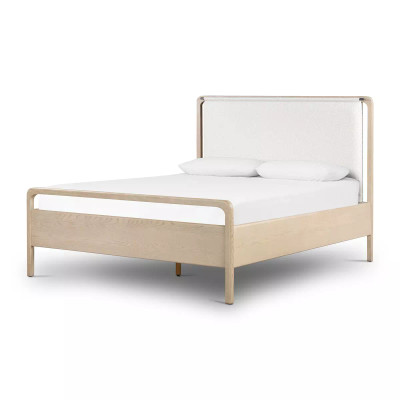 Four Hands Rosedale Bed - King - Yucca Oak Veneer W/ Knoll Natural