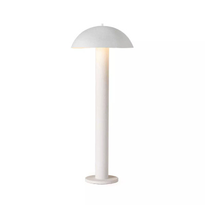 Four Hands Santorini Floor Lamp - Matte White Plaster