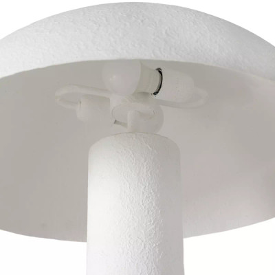 Four Hands Santorini Floor Lamp - Matte White Plaster