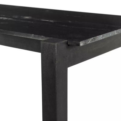 Four Hands Scout Counter Table - Worn Black Mango