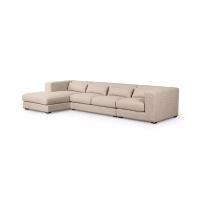 Four Hands Sena 3 - Piece Sectional - Left Chaise - Alcala Wheat