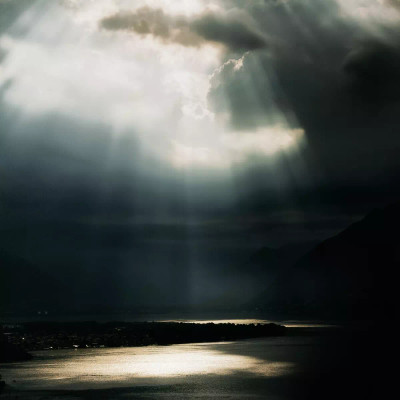 Four Hands Sky Over Lago Maggiore by Getty Images - 48X72"