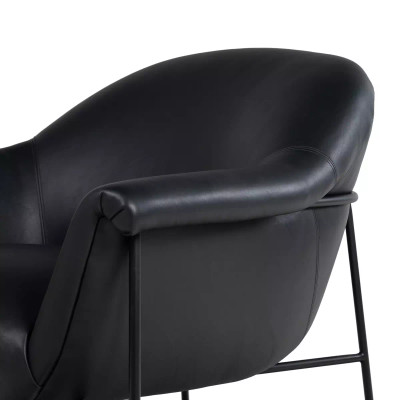 Four Hands Suerte Chair - Carson Black