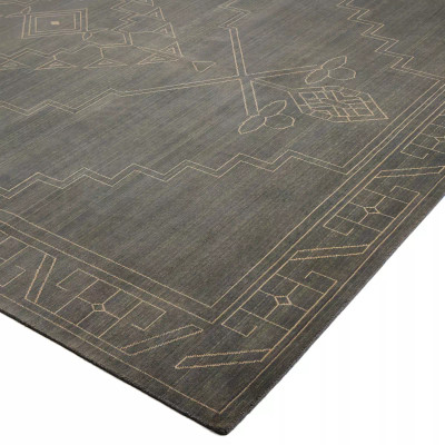 Four Hands Taspinar Rug - 9X12' - Charcoal Taspinar