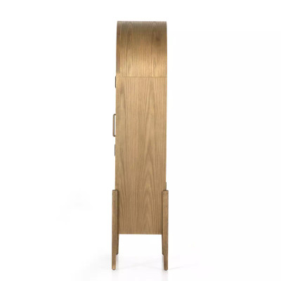 Four Hands Tolle Cabinet - Drifted Oak Solid