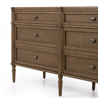 Four Hands Toulouse 6 Drawer Dresser - Toasted Oak