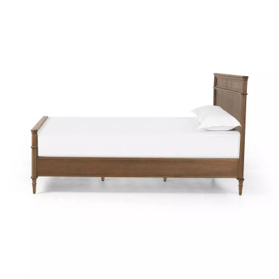 Four Hands Toulouse Bed - Queen - Toasted Oak