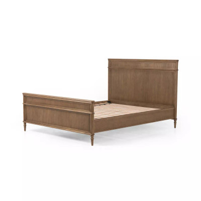 Four Hands Toulouse Bed - Queen - Toasted Oak