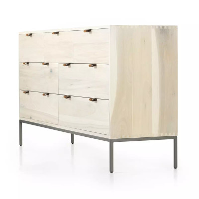 Four Hands Trey 7 Drawer Dresser - Dove Poplar