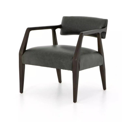 Four Hands Tyler Armchair - Chaps Ebony