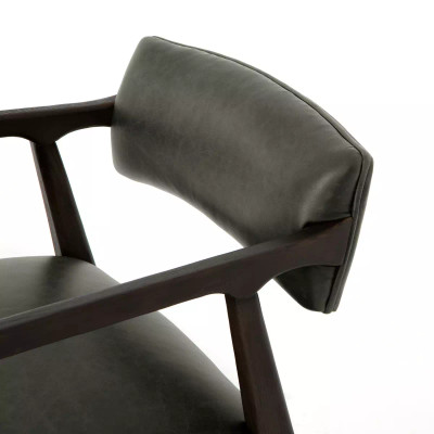 Four Hands Tyler Armchair - Chaps Ebony