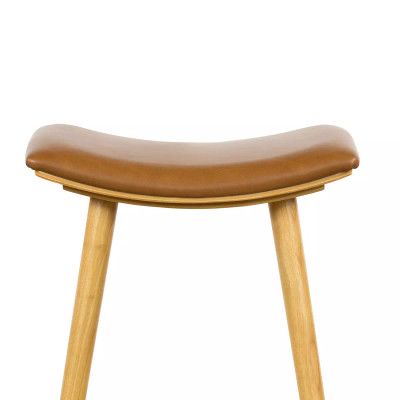 Four Hands Union Counter Stool - Sierra Butterscotch - Smoked Natural