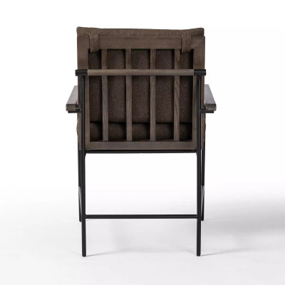 Four Hands Crete Dining Armchair - Fiqa Boucle Cocoa