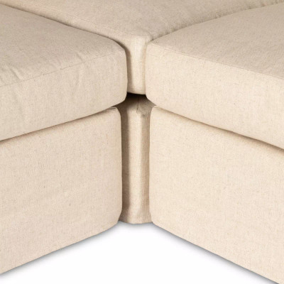 Four Hands Delray 5Pc Slipcover Sectional