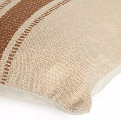 Four Hands Handwoven Merido Pillow - Beige - 16"X24" - Cover + Insert