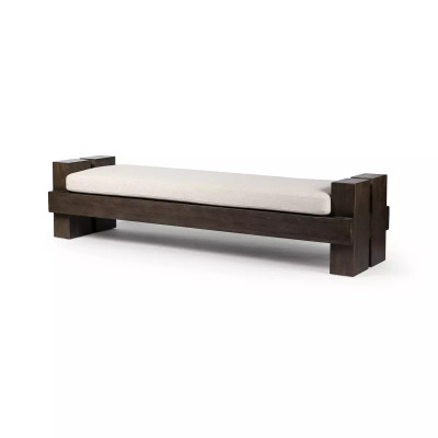 Four Hands Heavy Wood Accent Bench (Closeout)